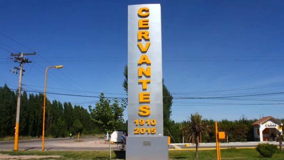 Vista de Cervantes, Río Negro