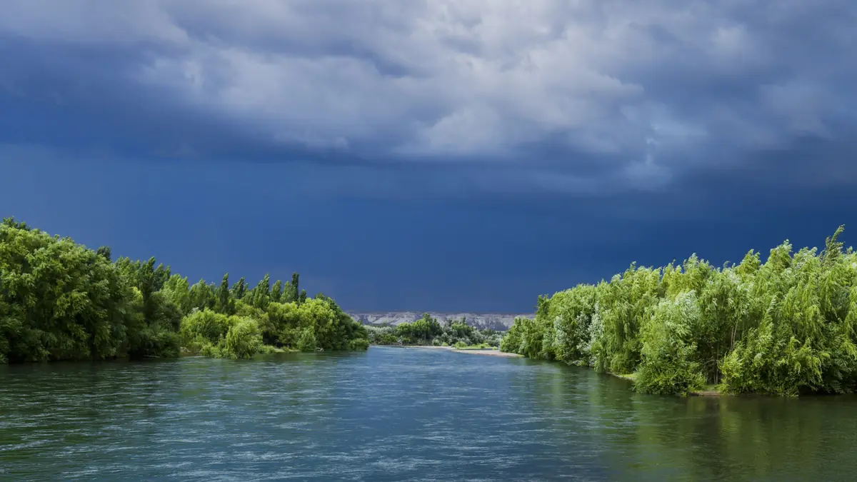 Vista de Mainqué, Río Negro